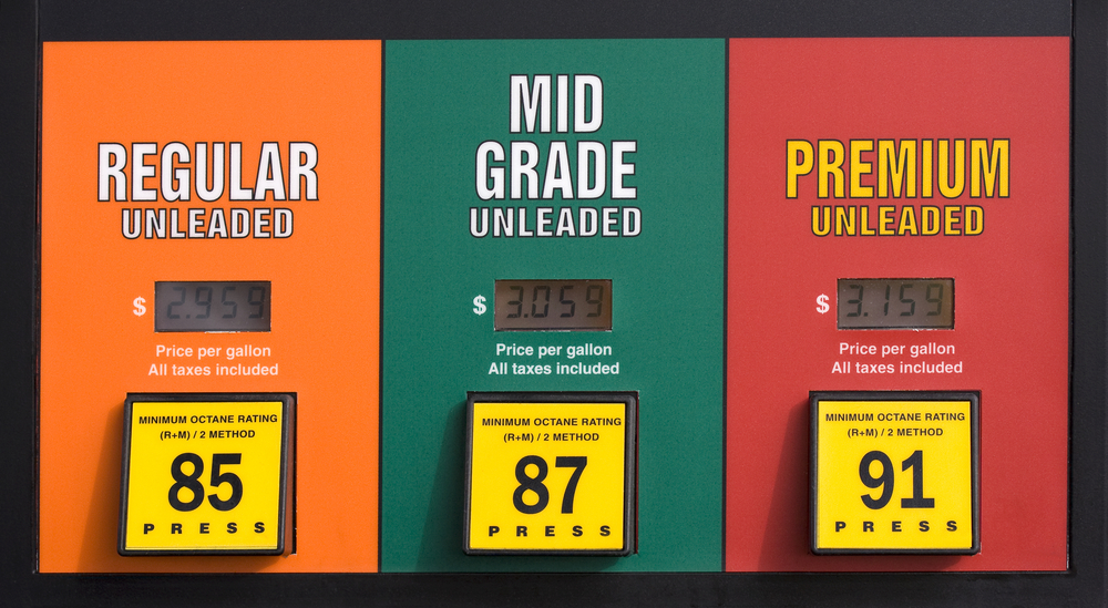 gas pump gas prices - What are the Different Types of Gas?